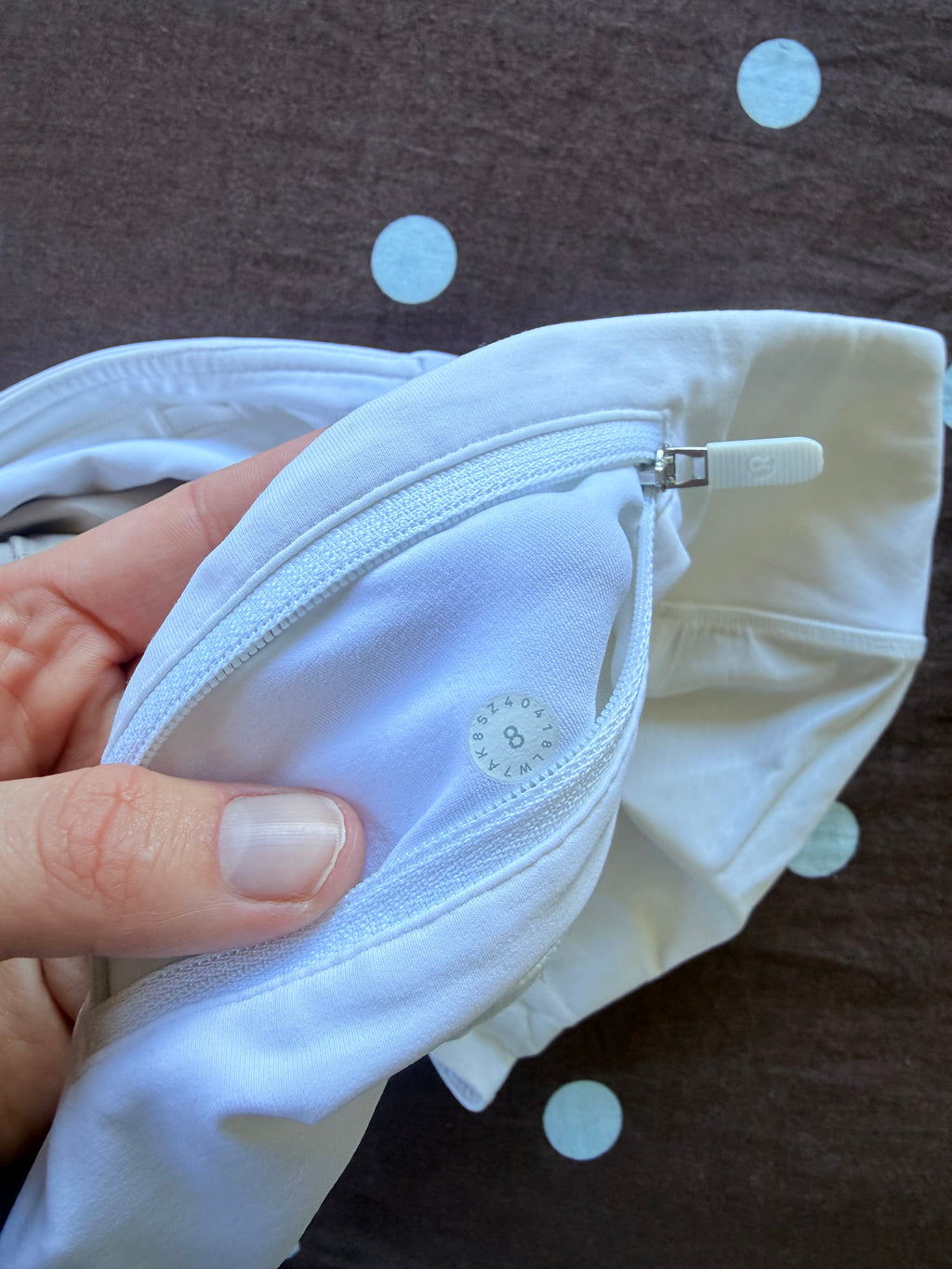 White Lululemon Shorts / Size Lulu 8
