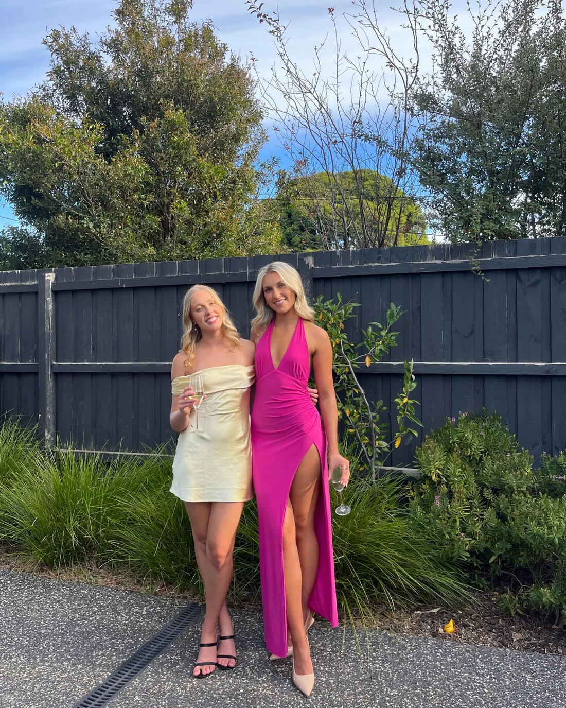 With Harper Lu Fuscia Maxi / Size 10