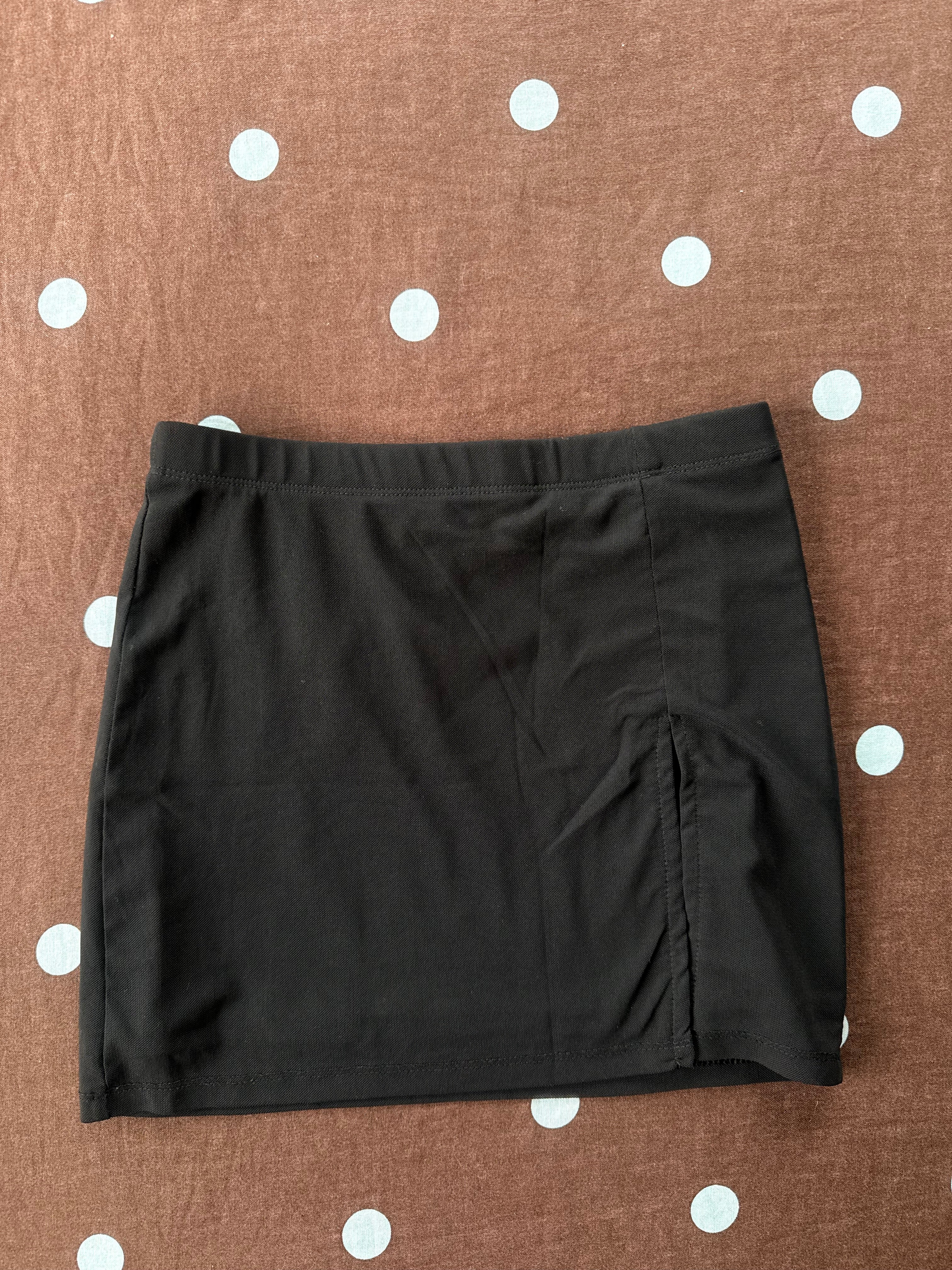 White Fox Skirt / Size XS