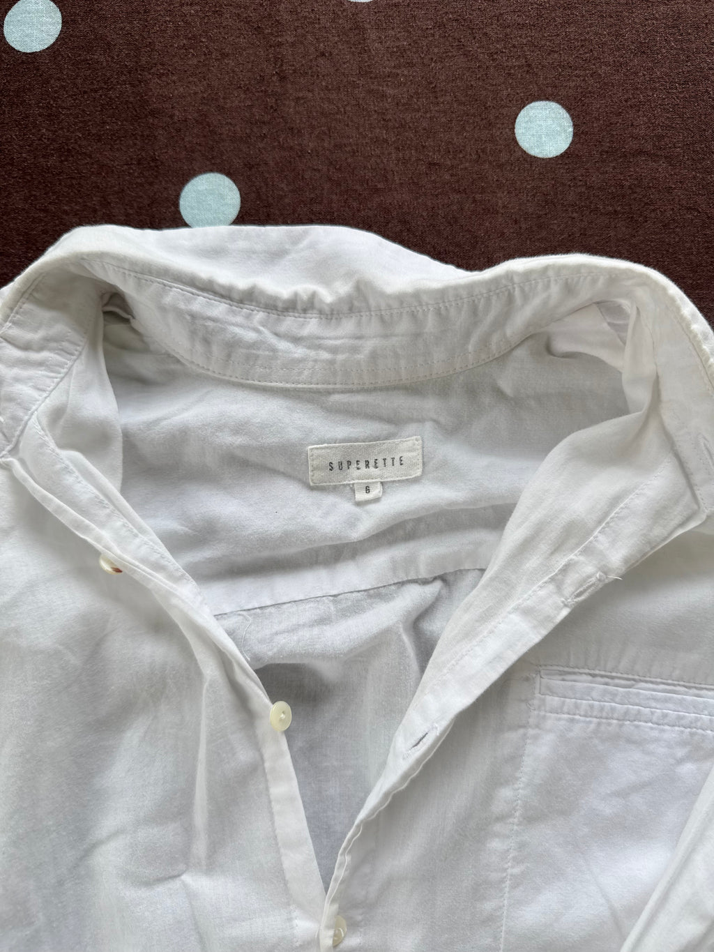 Superette Button Up / Size 6