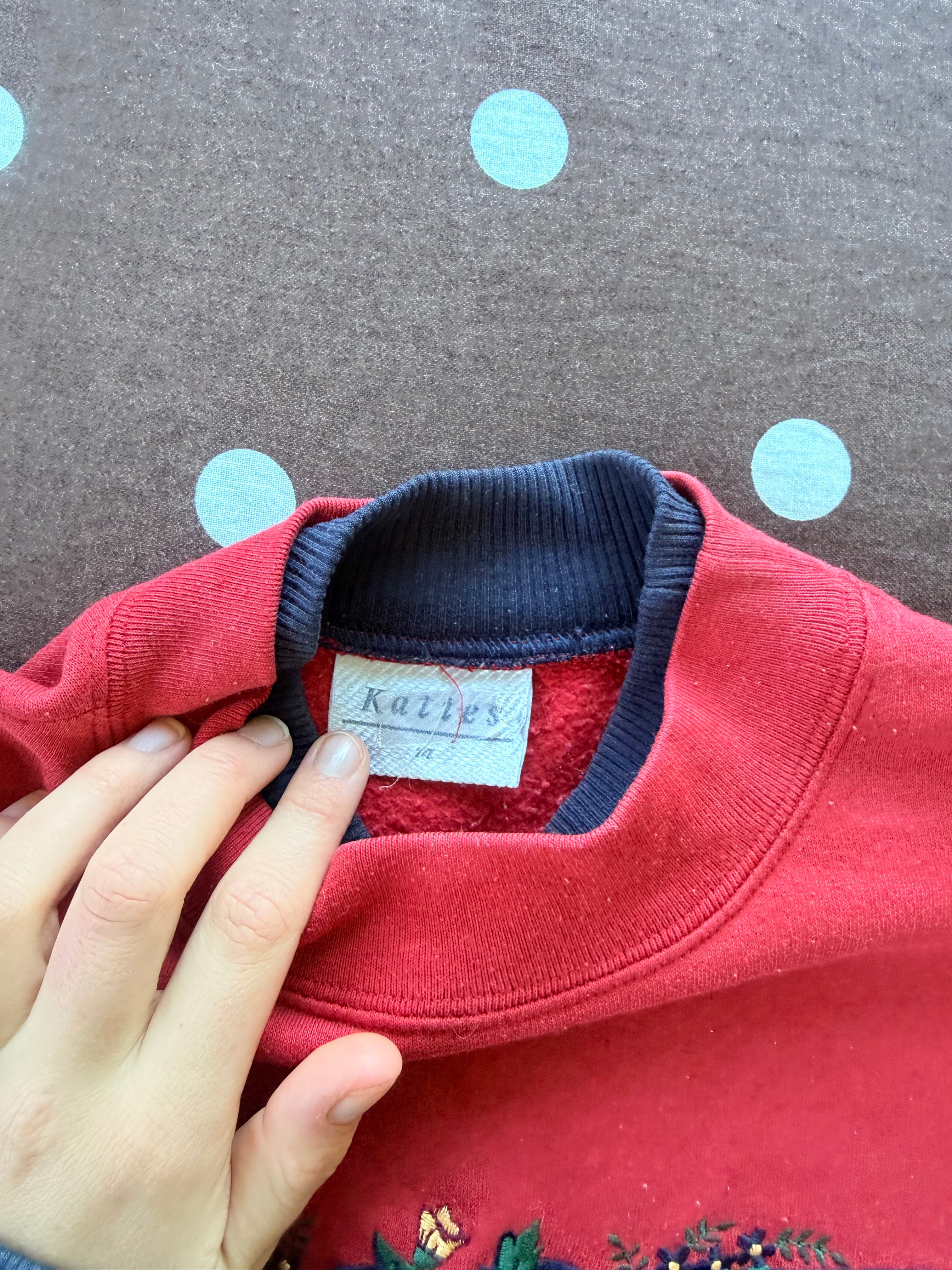 Vintage Sweatshirt / Size 14