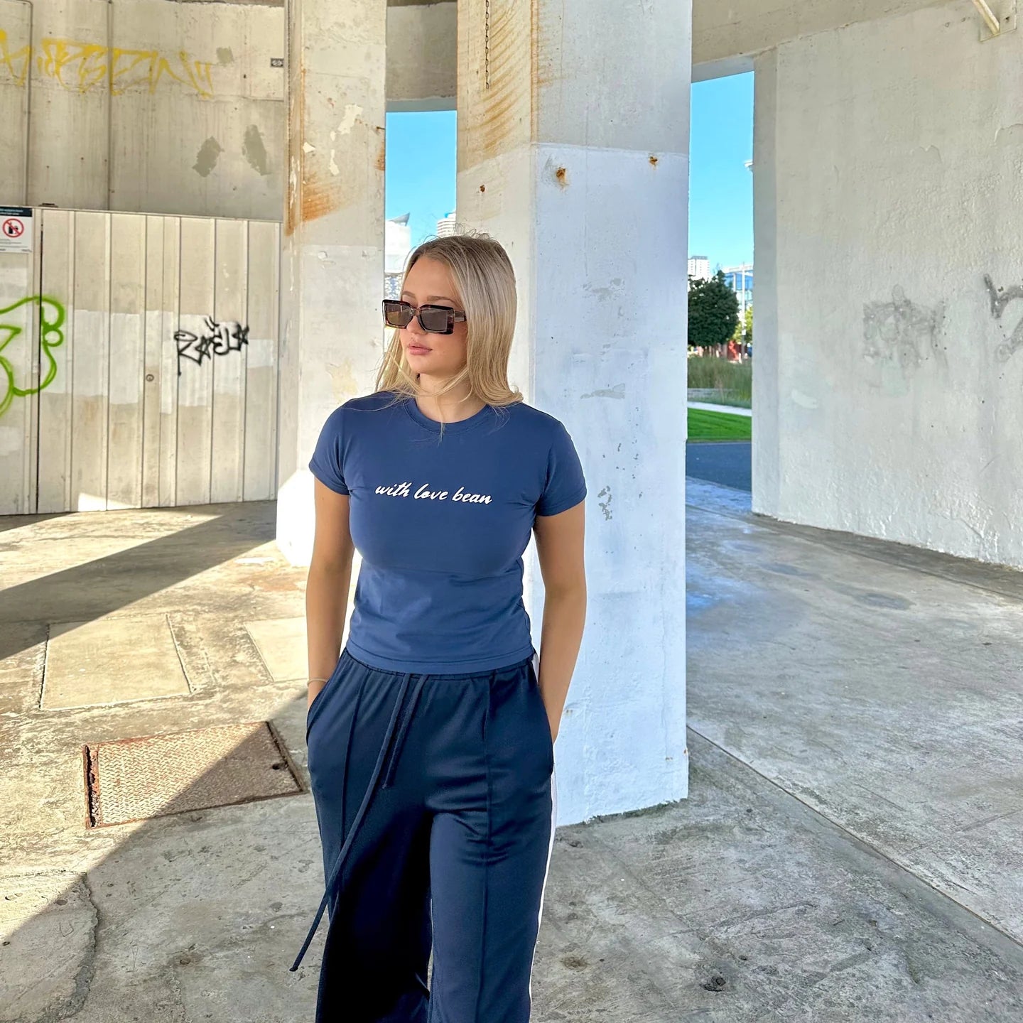 With Love Bean Tee / Size M