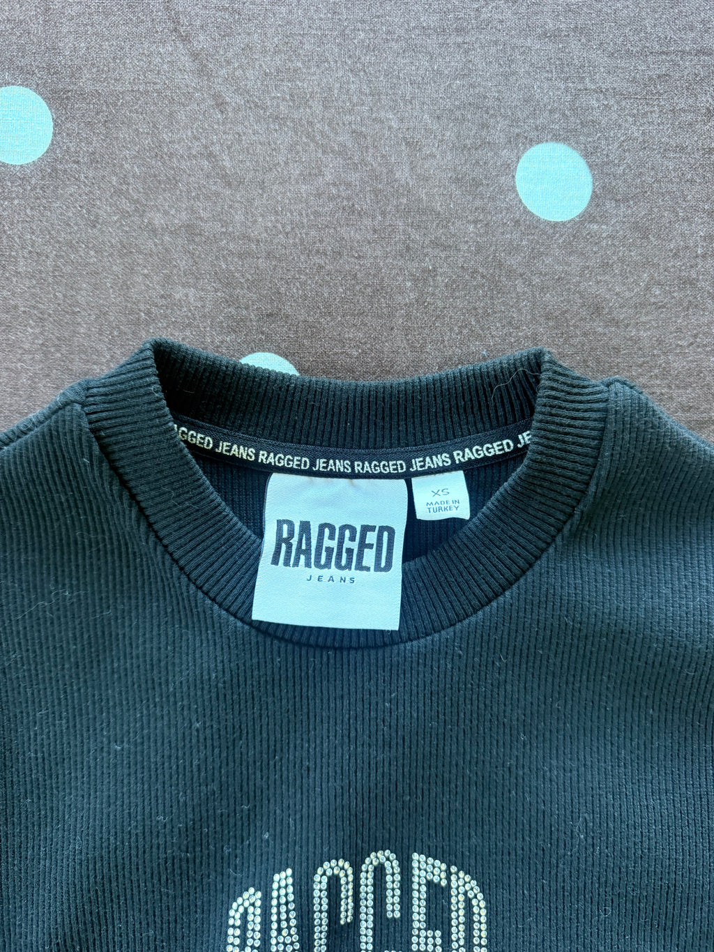 Ragged Jeans Top / Sizs XS