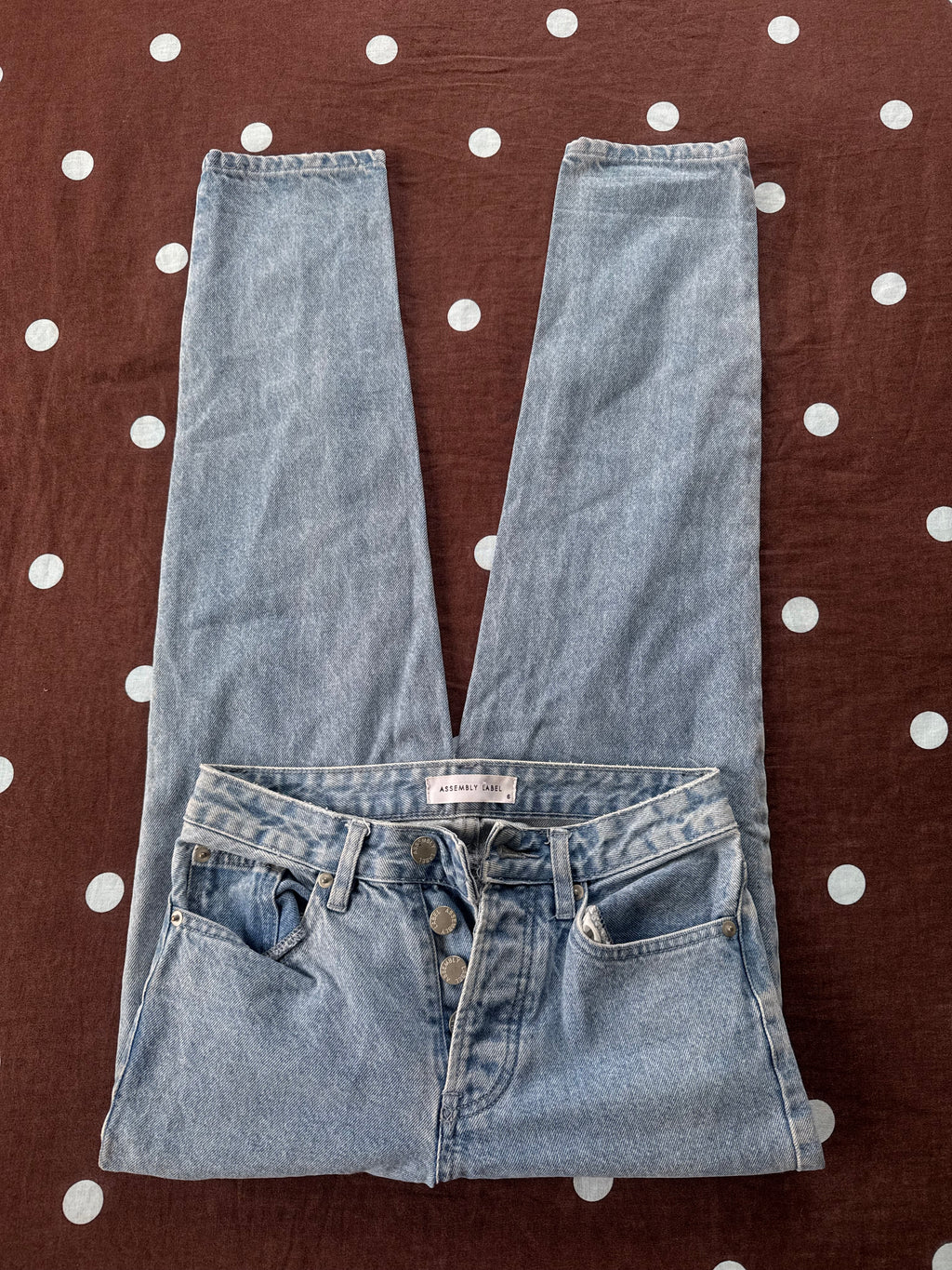 Assembly Label Jeans / Size 6