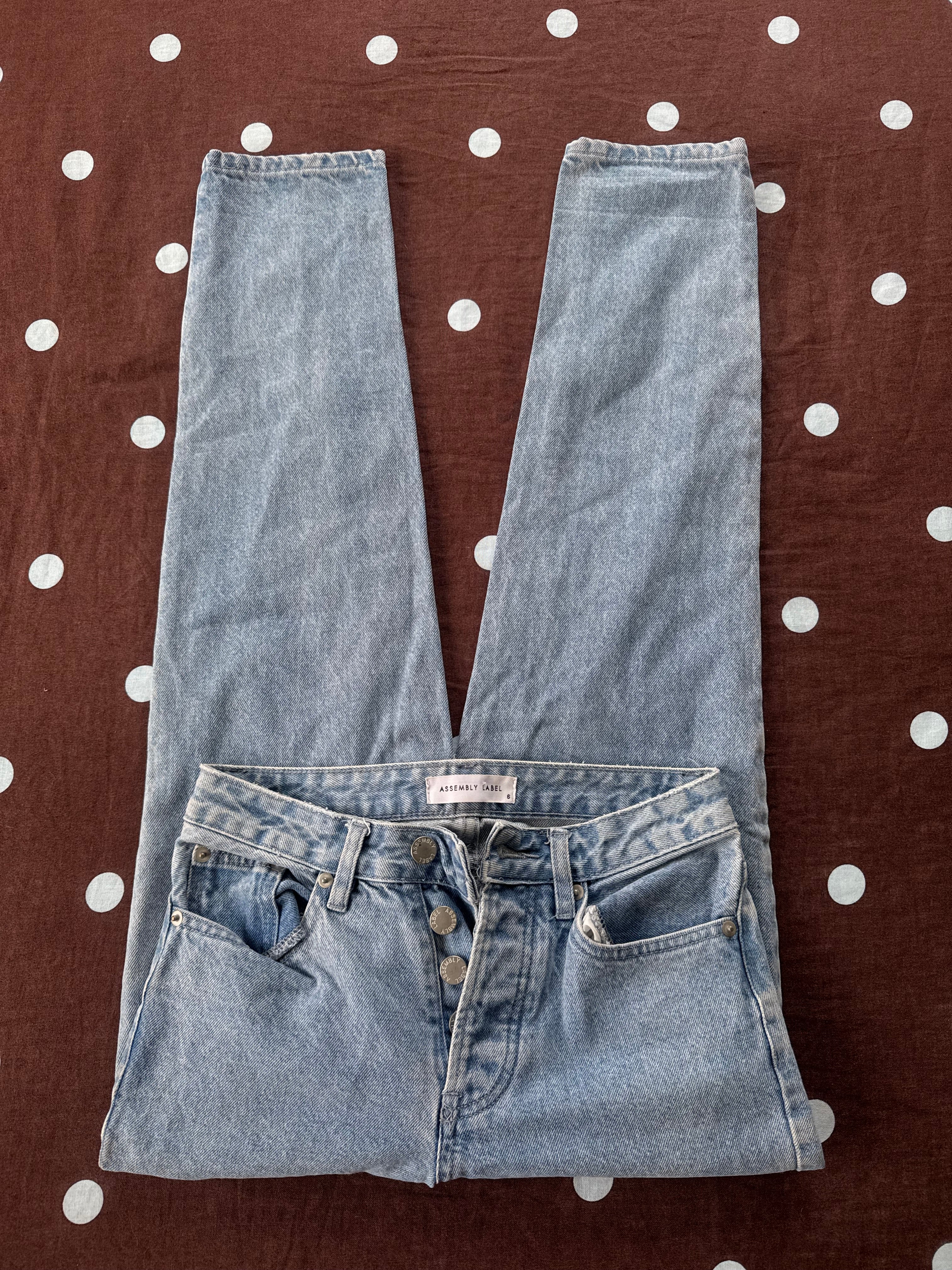 Assembly Label Jeans / Size 6